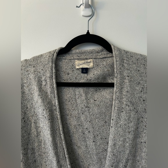 Universal Thread Speckled Gray Knit Oversized Cardigan - Picture 8 of 8